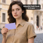 250 Count Index Cards 3 x 5 Inch, Heavyweight Purple Lined Note Cards Portable - Image 5
