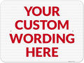 Custom Sign, Personalized Metal Signs, Customize by SigoSigns