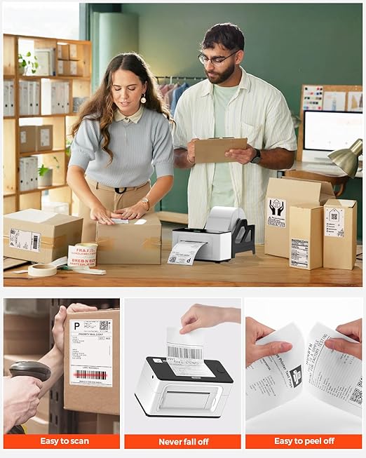MUNBYN Thermal Direct Shipping Labels, 4x6 Labels - Image 5