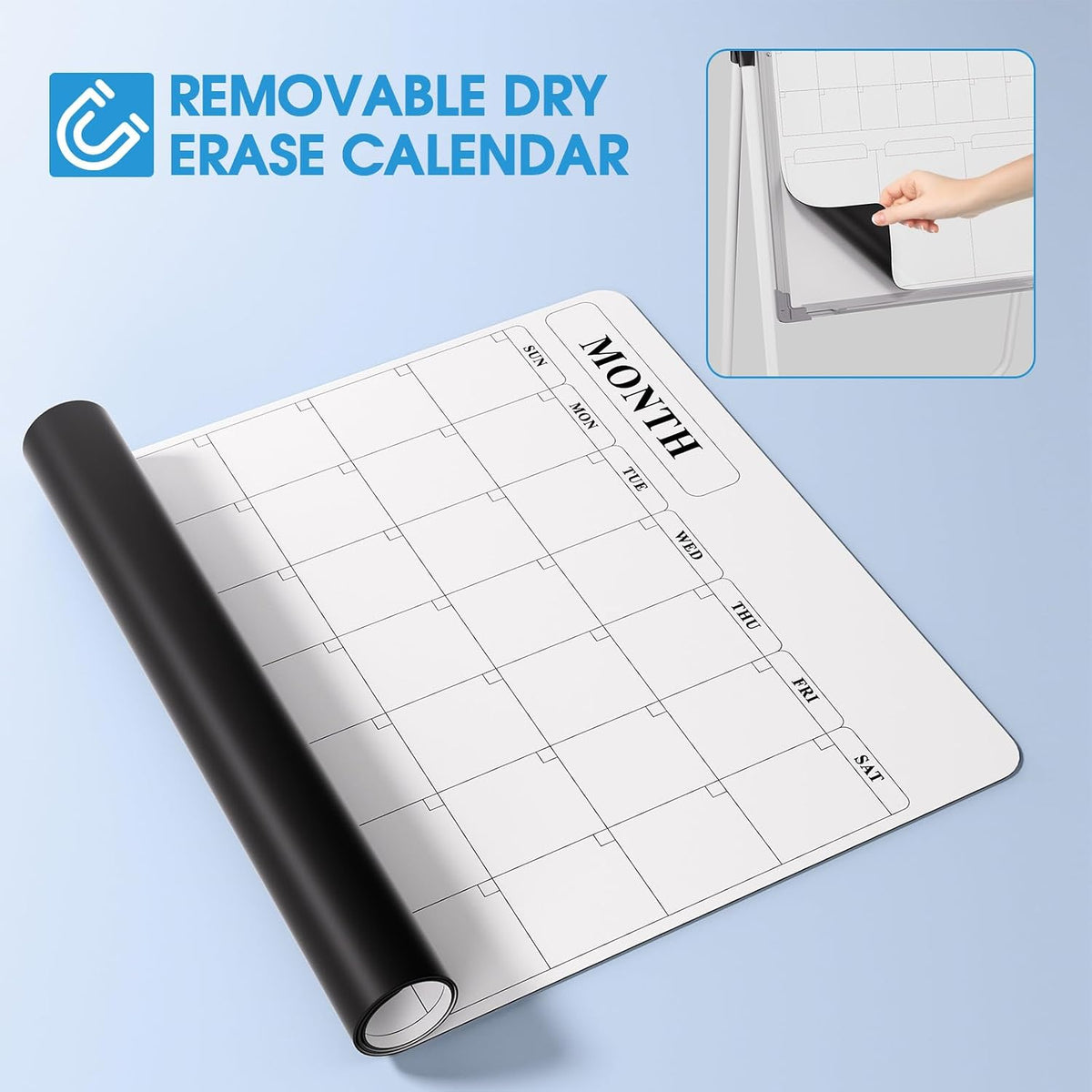 MaxGear Whiteboard with Stand 36" x 24" Easel Whiteboard Monthly Ca...