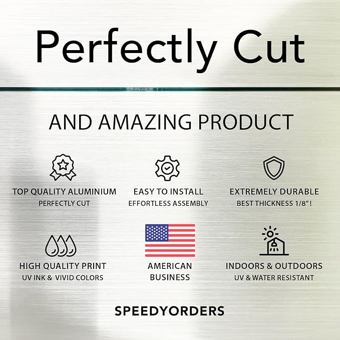 Custom Metal Signs, Personalized Aluminum, Customized Safety, Business Signs - Image 9