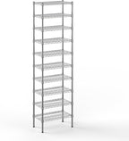 Regal Altair 14" Deep x 24" Wide x 86" Height Wire Shelving Kit | 10-Tier | NSF by Regal+Altair