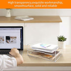 2 Pack- Stackable Paper Letter Tray, or Workspace - Image 4