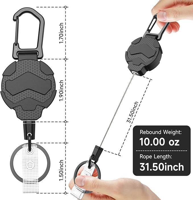 Retractable Keychain Badge Holder - Image 2