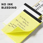 AILZFEI Yellow Legal Pads Note Pads 8.5 x 11 inch Wide Ruled, 30 Sheets/Pad - Image 4