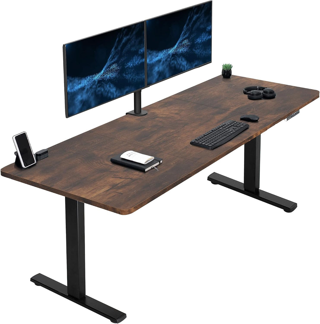 VIVO Large Electric 83 x 30 in Standing Desk, Memory Height Adjustment