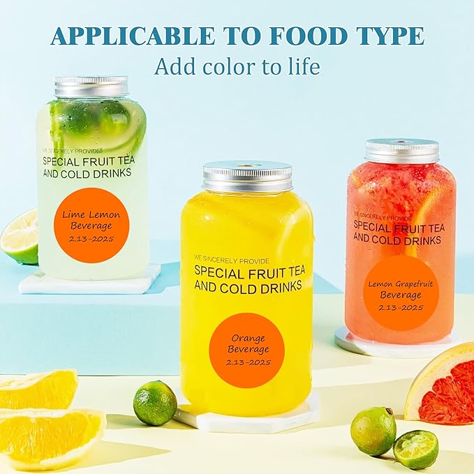2 Inch Round Color Coding Labels - Image 5