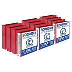 Samsill 2 Inch 3 Ring Binders, Made in USA, Economy Round Ring, 425 Sheet by Samsill