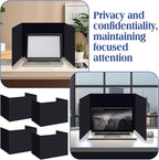 Crtiin 24 Pcs Privacy Folders for Students Desk Dividers Standard School - Image 6