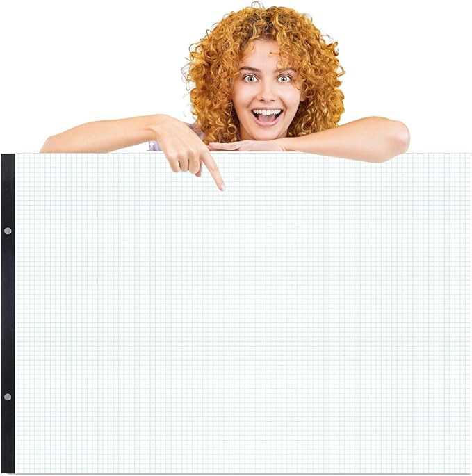 gisgfim Large Engineering Graph Paper Pad 22x 17 Landscape 4 X 4 Blue Grid Pad by gisgfim