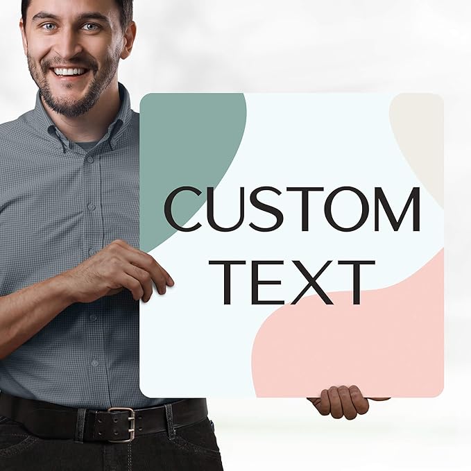 Custom Sign, Custom Street Sign, 11 Font Colors, 13 Font Styles, 4 Hole Options - Image 2