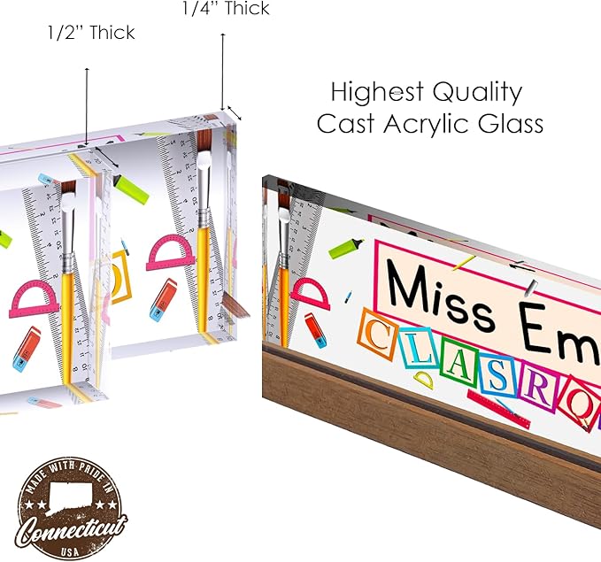 Artblox Office Personalized Name Plate - Image 7