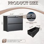mysteeldepot 2 Drawer Lateral File Cabinet - Image 3