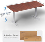 VIVO Electric 71 x 36 in Standing Desk, Memory Height Adjustment, 1B Series - Image 3