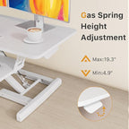 JOY worker Standing Desk Converter, Desktop Workstation Riser - Image 3