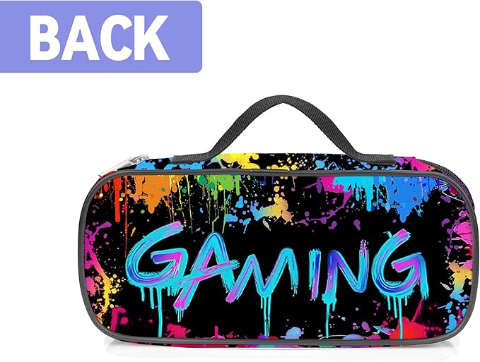YOZIRIBO Game Pencil Case for Boys Kids, Large Capacity Pencil Pouch for School - Image 2