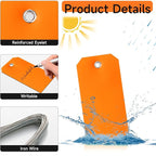 500 Plastic Shipping Tags with Wire - Image 3