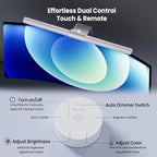 Quntis Monitor Light Bar Pro White, Eye-Care No Glare USB Computer Lamp - Image 3