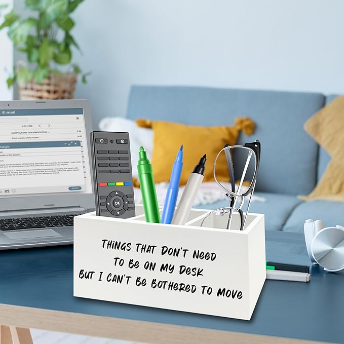 QZQE Funny Office Pen Pencil Holder Organizer - Image 3