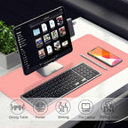 Leather Desk Pad Protector, Desk Mat, Large Mouse Pad, Non-Slip Desk Blotter - Image 5