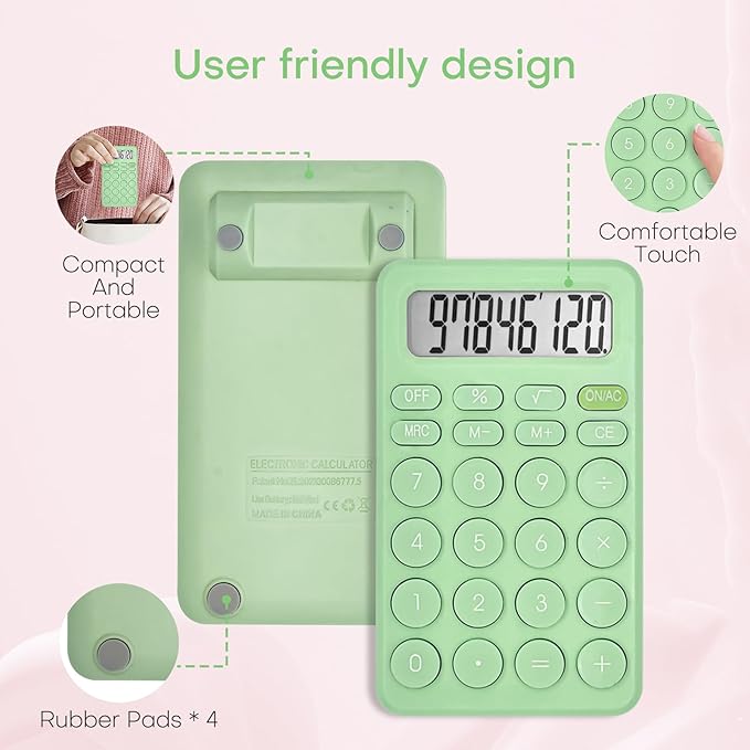 Cute Calculator, Basic Four Function Calculator - Image 4