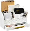 ZALIOJI Wooden Desk Organizer Mail Organizer Countertop, Desktop Organizer Mail by ZALIOJI