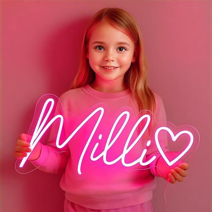 Neon Sign Custom – Personalized Neon Name Sign, LED Neon Sign by Unknown