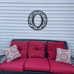 Personalized Metal Name Signs, Split Letter Monogram Wall Decor, Custom Last - Image 8