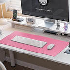 Boutilon Leather Desk Pad Protector, Non-Slip Mouse Pad, Laptop Desk Pad - Image 6