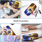 SNAPMADE Boys Pencil Case with Soccer Ball Printed, Cool Portable Pen Bag Pouch - Image 8