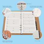 Refillable Address Book with Alphabetical Tabs, 648 Large Print Telephone - Image 4