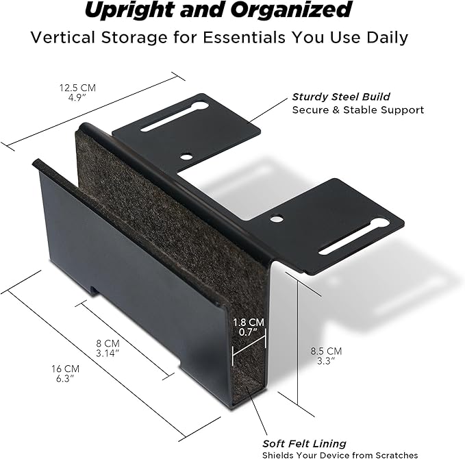 ULTRARM Moodular Add-ons Vertical Laptop Tray Black MSA-VLT - Image 4