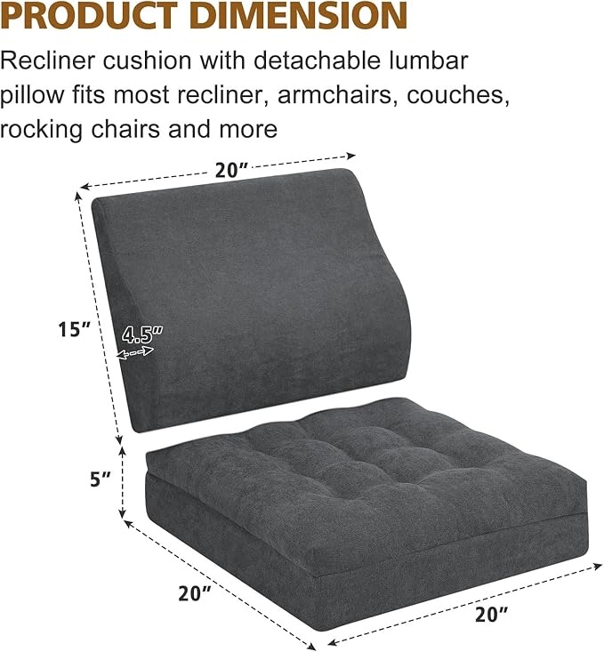 TANYOO Recliner Cushion for Elderly - Image 2