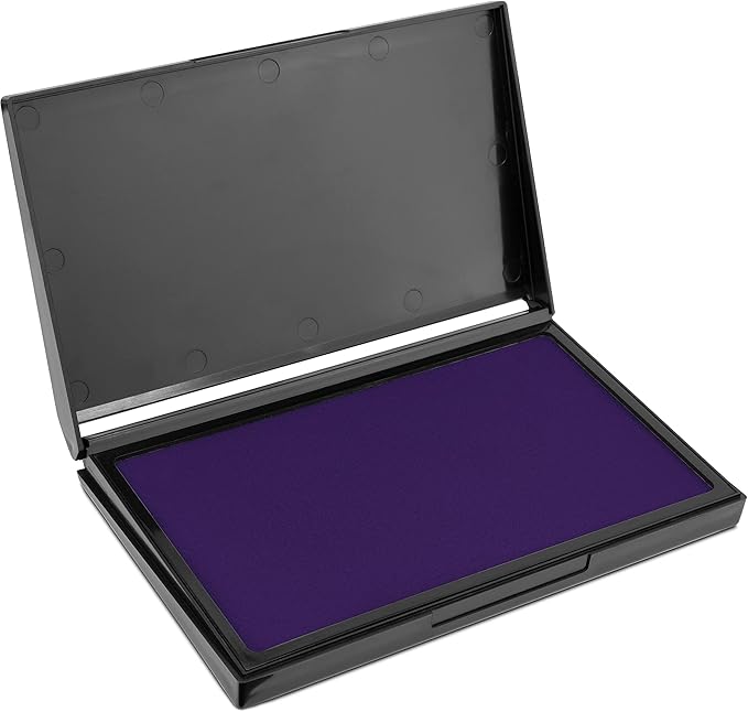 MaxMark Large Purple Stamp Pad by Maxmark
