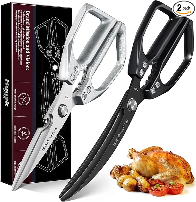 HUUSK Kitchen Scissors Set by HuuskKnife