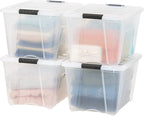 IRIS USA 51 L Plastic Storage Box by IRISUSA