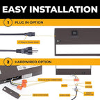 LED Under Cabinet Lighting Hardwired - Image 4