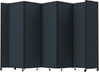 Versare Room Divider 360 Portable Wall Partition | Folding Panels | Large by VERSARE