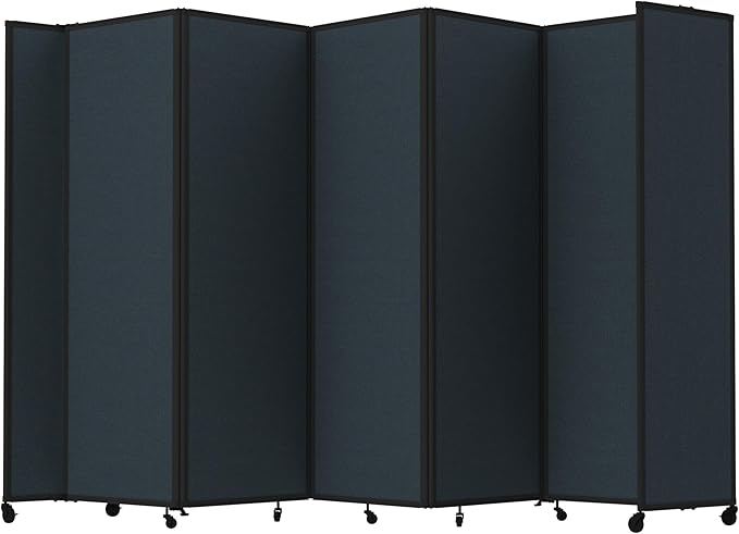 Versare Room Divider 360 Portable Wall Partition | Folding Panels | Large by VERSARE