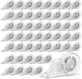 JEFURE 50 Pcs Correction Tape, 39.4 Ft White Wrong Out Tear-Resistant Bulk by JEFURE
