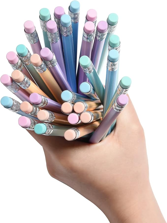 Jsehchya 50PCS Triangular Grip Wooden cased Pencils - Image 7