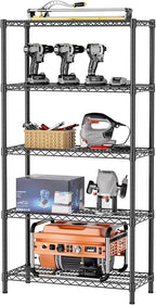 SINGAYE 5 Shelf Adjustable Heavy Duty Storage Shelving Unit 350 lbs per Shelf by SINGAYE