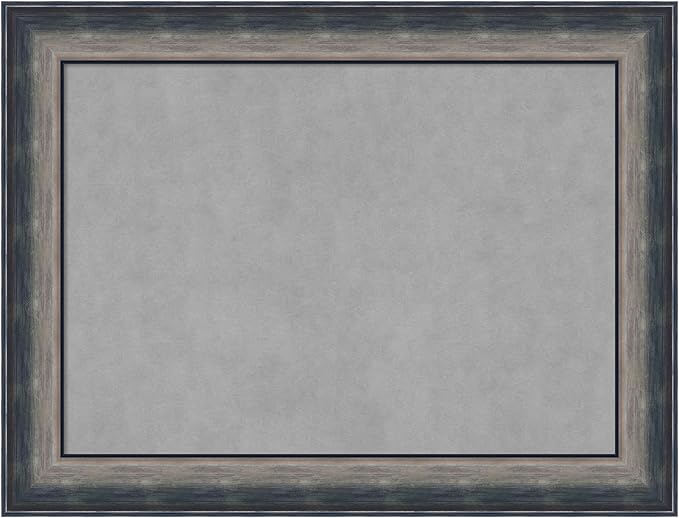 Amanti Art Silver Framed Magnetic Board 26x34 Medium Vision Board by AmantiArt