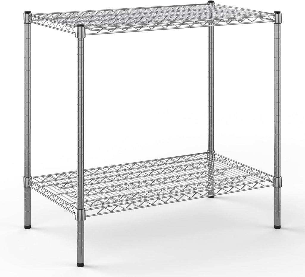 Regal Altair 21" Deep x 36" Wide x 34" Height Wire Shelving Kit | 2-Tier | NSF