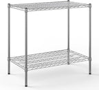Regal Altair 21" Deep x 36" Wide x 34" Height Wire Shelving Kit | 2-Tier | NSF by Regal+Altair