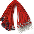 Bird Fiy Lanyards Safety Red Lanyards Neck Flat Premium Breakaway Badge Lanyard by BirdFiy