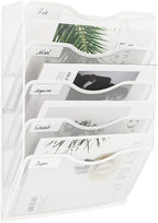 EasyPAG 5 Pocket Mesh Wall File Organizer, Hanging Paper Folder Holder by EasyPAG