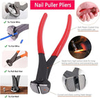 Upholstery Staple Remover Tack Puller Nail Remover Tool Set Nail Puller Plier - Image 4