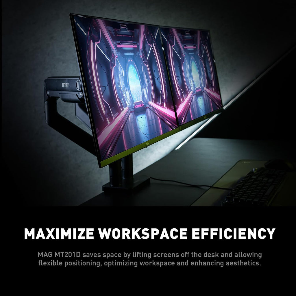 msi mag mt201d - premium heavy duty dual, package contents