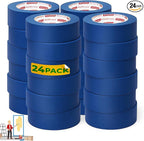 XFasten Blue Painter's Tape, 2 Inch x 60 Yards Blue Painters Masking Tape Bulk by XFasten